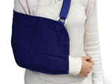 Show details for POUCH ARM SLING small - light blue