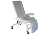 Show details for DONOR WHEELCHAIR with wheel - mechanical - white, 1 pc.