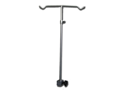 Picture of TWO-HOOK ADJUSTABLE IV STAND (needs clamp 27571), 1 pc.