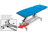 Show details for BRUXELLES TABLE hydraulic - blue, 1 pc.