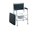 Show details for COMMODE CHAIR - stainless steel, 1 pc.