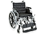 Show details for DELUXE WHEELCHAIR - Aluminium, 1 pc.