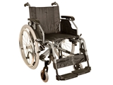 Показать информацию о Алюминиевая складная инвалидная коляска KING, 1 шт.