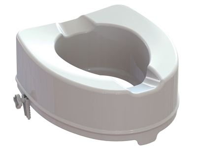 Picture of RAISED TOILET SEAT with fixing system - height 14 cm, 1 pc.