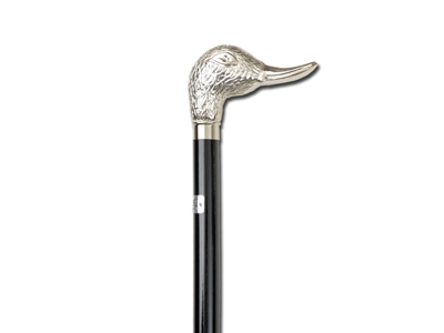 Picture of WOOD STICK - chromed "DUCK" handle, 1 pc.