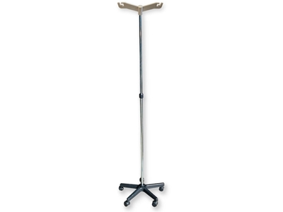 Picture of I.V.STAND ON 5 WHEELS TROLLEY - 2 hooks, 1 pc.