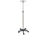 Show details for I.V.STAND ON 5 WHEELS TROLLEY - 4 hooks, 1 pc.