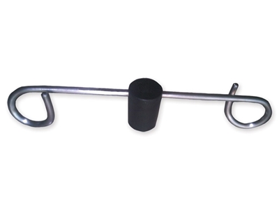 Picture of STAINLESS STEEL SUPPORT - 2 hooks, 1 pc.
