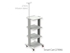 Picture of SMART CART - 4 shelves, 1 pc.