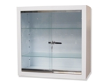 Show details for WALL CABINET - tempered glass, 1 pc.