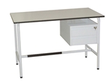 Show details for DESK 120x70 cm - with two drawers, 1 pc.