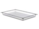 Show details for TRANSPARENT PLASTIC ISO DRAWER 600x400x50 mm - closed, 1 pc.