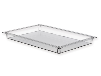 Picture of TRANSPARENT PLASTIC ISO DRAWER 600x400x50 mm - closed, 1 pc.