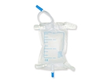 Show details for URINE LEG BAG 750 cc - tube 35 cm with 1 set button straps, 30 pcs.