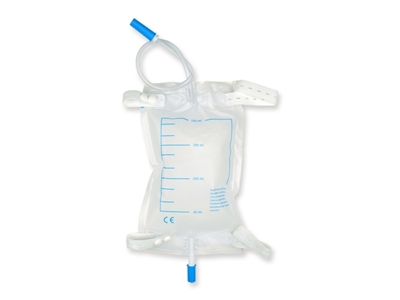 Picture of URINE LEG BAG 750 cc - tube 35 cm with 1 set button straps, 30 pcs.