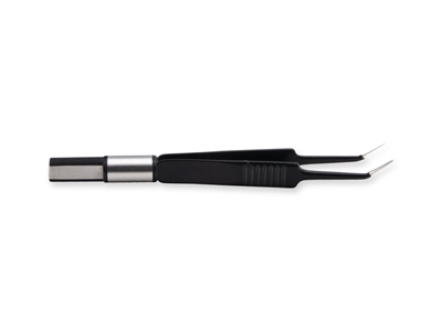 Picture of EU NON-STICK JEWELLER FORCEPS 11.5 cm - angled 0.7 mm point, 1 pc.