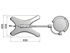 Picture of PENTALED 30E SCIALYTIC LIGHT - trolley with battery group, 1 pc.