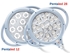 Picture of PENTALED 12 LED LIGHT - ceiling, 1 pc.