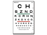 Show details for SLOAN OPTOMETRIC CHART - 6 m 23x35.5 cm, 1 pc.