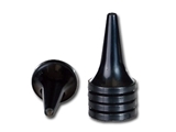 Show details for EAR SPECULUM diam. 4 mm for Heine/Kawe - disposable - black, 1000 pcs.