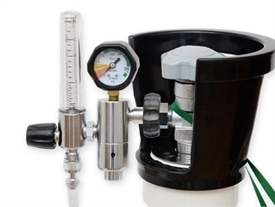 Picture of PRESSURE REDUCER with flowmeter and humidif. - BRITISH STD.