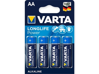 Picture of БАТАРЕИ ЩЕЛОЧНЫЕ VARTA типа "AA", 4 шт.