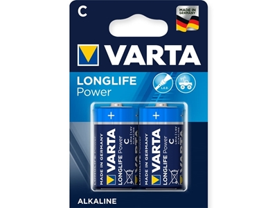 Picture of VARTA ALKALINE BATTERIES - half torch "C", 2 pcs.