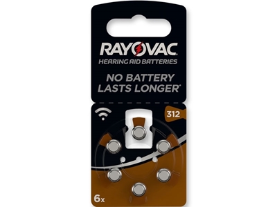 Picture of RAYOVAC ACOUSTIC BATTERIES - 312, 1 pc.