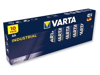 Picture of VARTA INDUSTRIAL ALKALINE BATTERIES - stilo AA - 20 box of 10, 200 pcs.