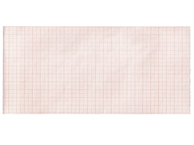 Picture of ECG thermal paper 112x23 mm x m roll - orange grid, 10 pcs.