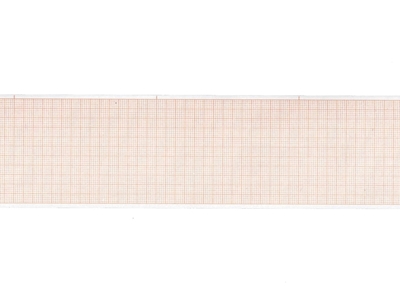 Picture of EKG termopapīrs 60x30 mm x m rullītis - oranžs režģis, 20 gab.