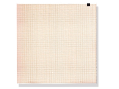 Picture of ECG thermal paper 210x295 mm x150s pack - orange grid, 1 pc.