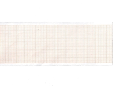 Picture of EKG termopapīrs 210x30 mm x m rullītis - oranžs režģis, 5 gab.