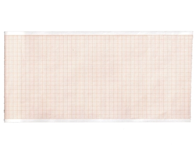 Picture of EKG termopapīrs 110x20 mm x m rullītis - oranžs režģis, 10 gab.