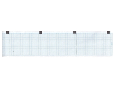 Picture of EKG termopapīrs 60x15 mm x m rullītis - zils režģis, 25 gab.