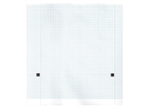 Show details for ECG thermal paper 210x20 mm x m roll - blue grid, 5 pcs.