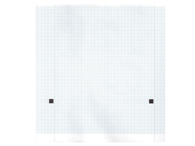 Picture of ECG thermal paper 210x20 mm x m roll - blue grid, 5 pcs.