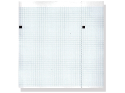 Picture of ECG thermal paper 210x150mm x200s pack - blue grid, 8 pcs.