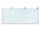 Показать информацию о Термобумага для ЭКГ 120х100мм x300с в упаковке - синяя сетка, 10 шт.
