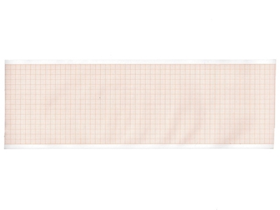 Picture of ECG thermal paper 90x28 mm x m roll - orange grid, 10 pcs.