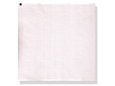 Picture of ECG thermal paper 210x280mm x215s pack - orange grid, 1 pc.