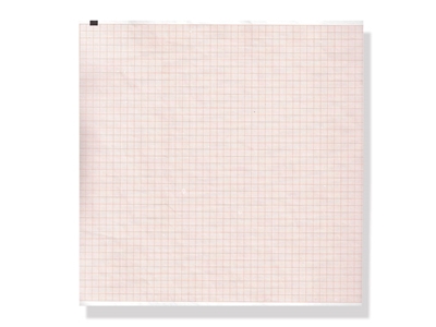 Picture of ECG thermal paper 210x280mm x200s pack - orange grid, pack of 1