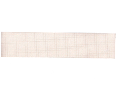 Picture of EKG termopapīrs 58x25 mm x m rullītis - oranžs režģis, 20 gab. iepakojumā
