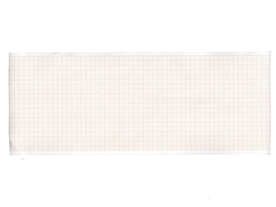 Picture of EKG termopapīrs 108x23 mm x m rullītis - oranža režģis, 10 gab. kastē
