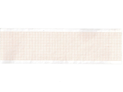 Picture of EKG termopapīrs 63x30 mm x m rullītis - oranžs režģis, iepakojumā 20 gab.