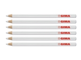 Vairāk informācijas par GIMA DERMATOGRAPH zīmuļi - balti, 6 gab.