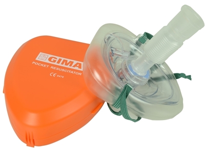 Picture of CPR MASK - pocket resuscitator, 1 pc.