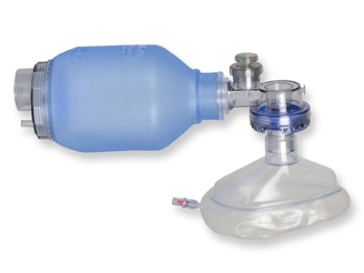 Picture of PVC SINGLE USE RESUSCITATOR - child - with Pop-off valve, 1 pc.
