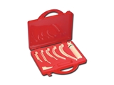 Show details for EMERGENCY CASE 6 blades + plastic handle, 1 pc.