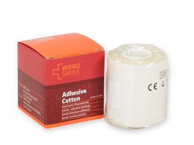 Picture of ELASTICATED ADHESIVE BANDAGE 6 cm x 2.5 m non stretched, 1 pc.